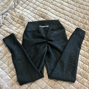 Minibeast leggings black cheetah